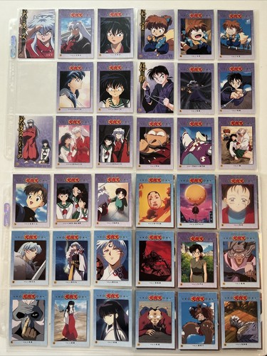 HUGE INUYASHA 2001 Bandai Carddass Masters Trading Card Lot With Chase Subset - Picture 6 of 10