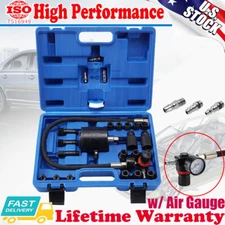 Air Vibration Injector Removal Tool Puller Set Extractor Pneumatic + Air Gauge