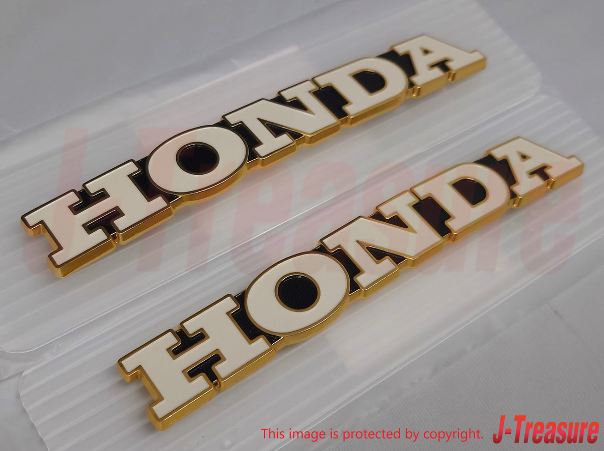 HONDA CB750 CB550 CB500 Genuine Fuel Tank Emblem 
