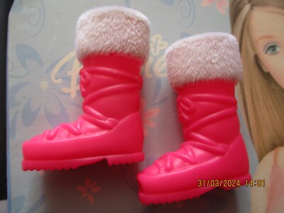 Paire De Bottes Rouges Pour Poupée American Girl 18 Pouces - Accessoire Jouet Enfant, Marque Battat