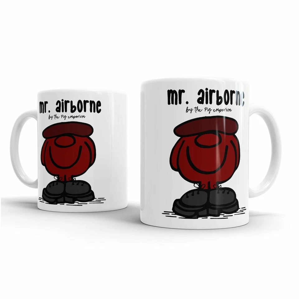 PAPA INDIA GOLF HM Armed Airborne Forces PARAS Paratrooper - MISTERAirborne Art By PIG Mug