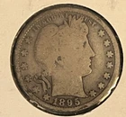 1895 Barber Quarter , Good condition, better date
