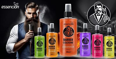 Barber Spray Cologne - Pumpspray Aftershave 6er Mix je 500ml