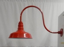 Standard Barn Lighting Fixture Gooseneck 14" Light IN GOOD CONDI CANOPY