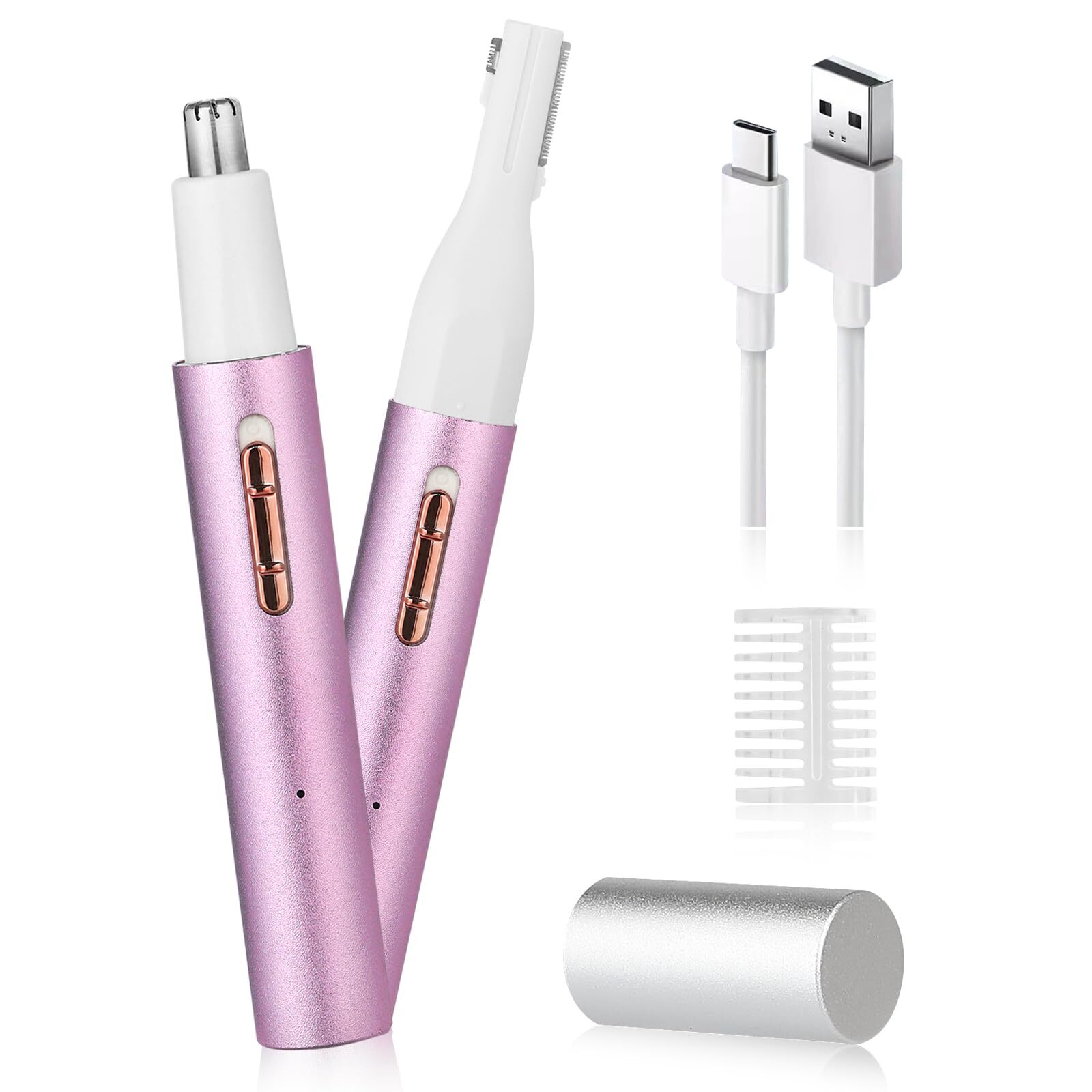 2024 Rechargeable Nose Eyebrow Ear & Face Trimmer for Women and Men