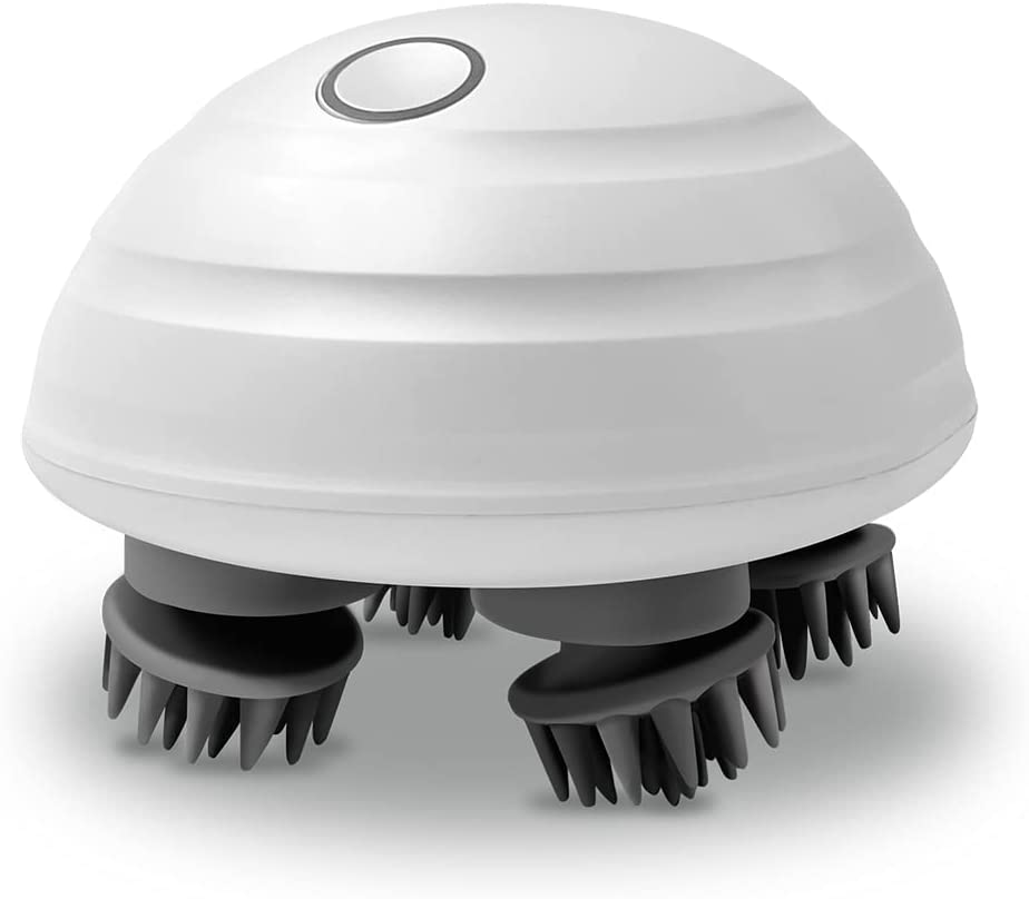 Electric Head Massager, Portable Handheld Waterproof Scalp Massager