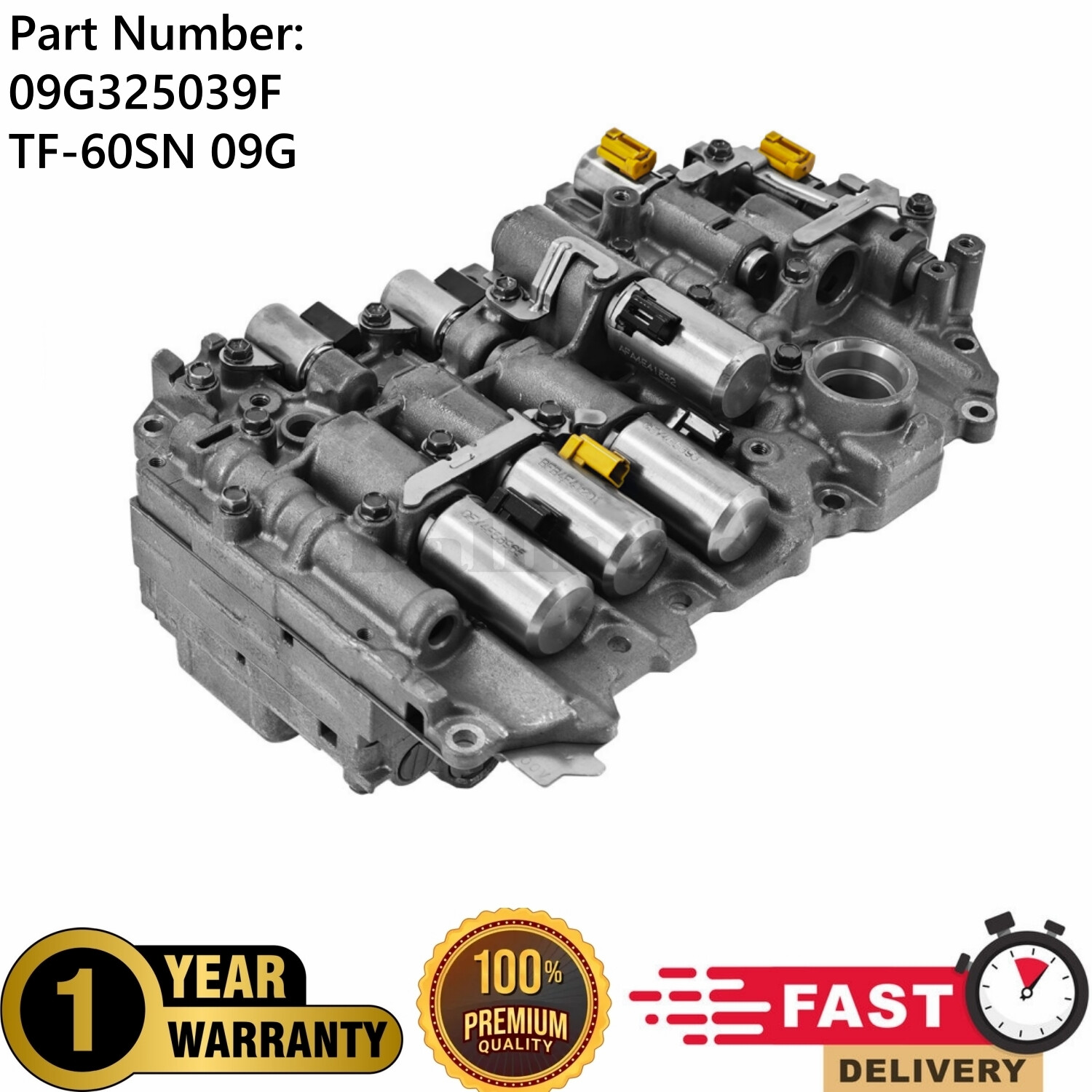 For 2014-2018 AW TF-60SN 09G (GEN 2) 75050 09G325039F Transmission Valve Body