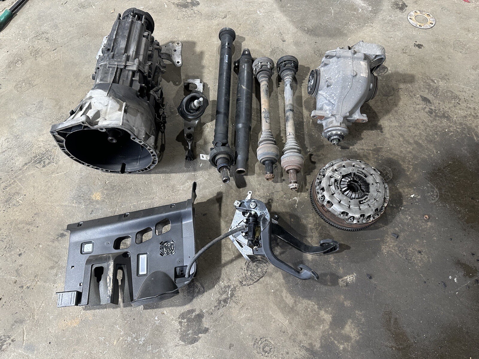 0610 BMW 335i 135i N54 RWD MANUAL TRANSMISSION 6 SPEED SWAP CONVERSION