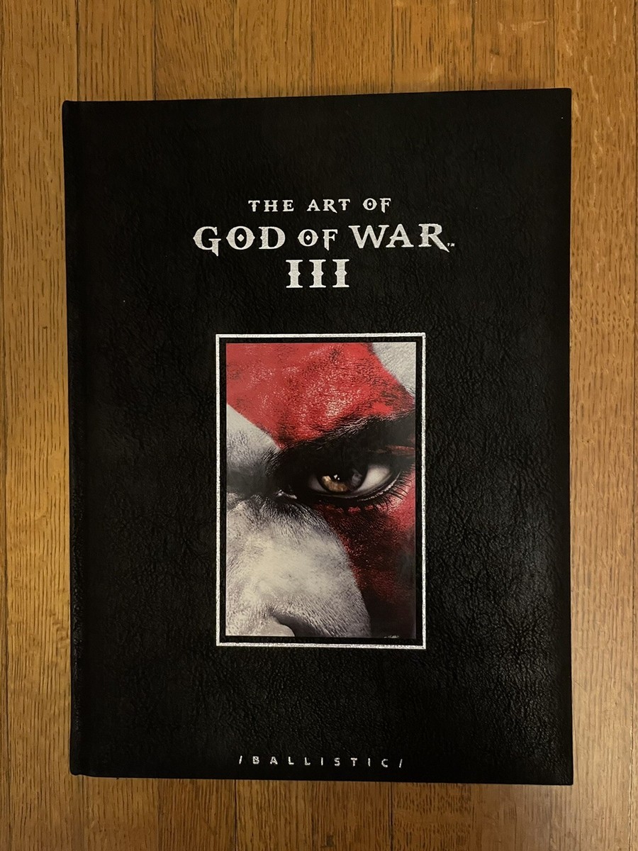 The Art of God Of War 3 2010 Ballistic Hardcover Special Edition