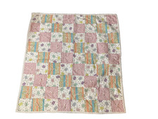 Handmade Flannel Teddy Bear Baby Blanket