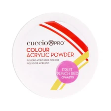 Colour Acrylic Powder - Fruit Punch Red by Cuccio Pro for Women - 1.6 oz