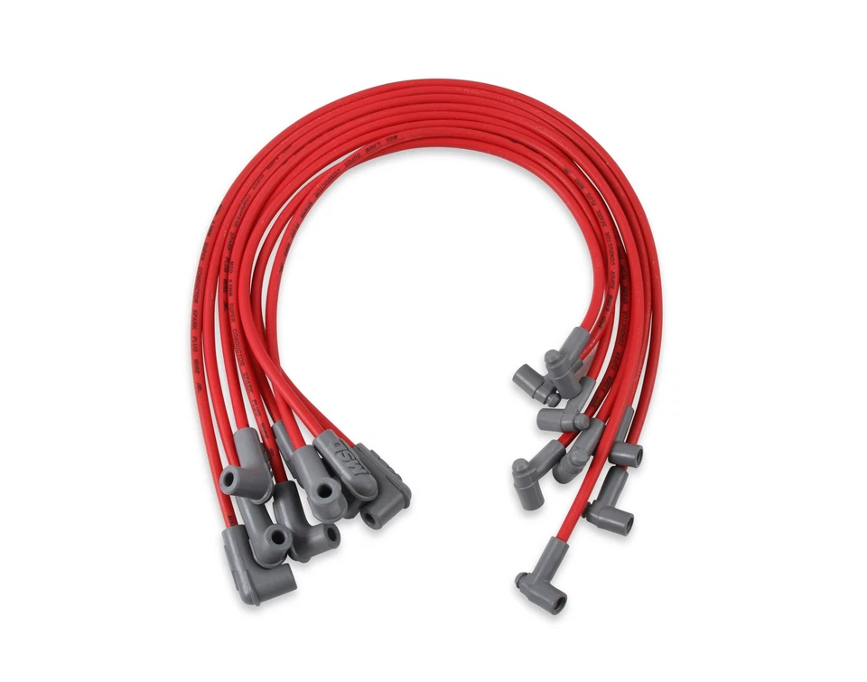 Conjunto de fios MSD Super Conductor 8,5 mm vela de ignição com tampa Hei - Cobre - Vermelho - Imagem 3 de 4