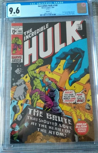 The Incredible Hulk #140 CGC 9.6 White JC Penny Marvel Vintage Pack Reprint