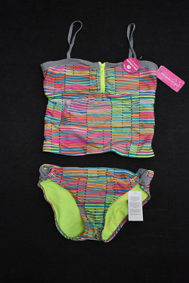 NEW GIRLS GOSSIP GIRL 2 PIECE SWIMSUIT SIZE 16