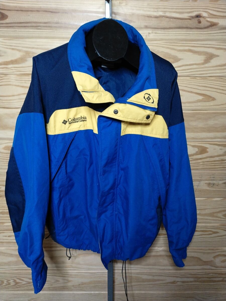 Vintage Columbia Sportswear Company Bugaboo Blue Yellow Vintage Columbia Sportswear Company Bugaboo Blue Yellow