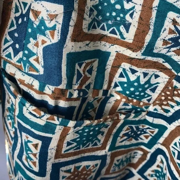 Abstract Print Blazer - Dry Clean - Image 3 of 4