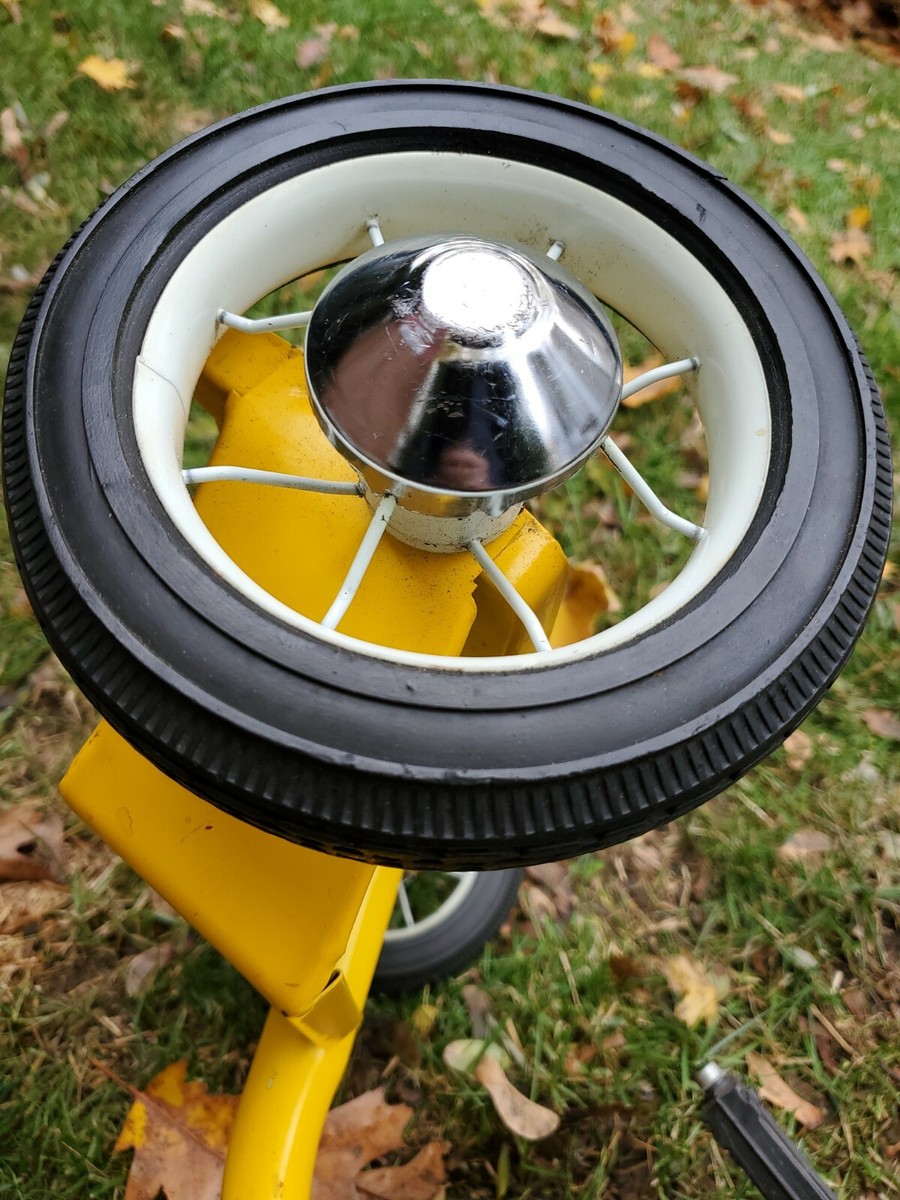 VINTAGE ORIGINAL 1977 HEADSTROM TRICYCLE YELLOW #3450 | eBay