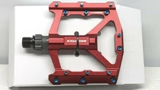 Exustar E-PB557-RD red alloy MTB platform pedals EPS
