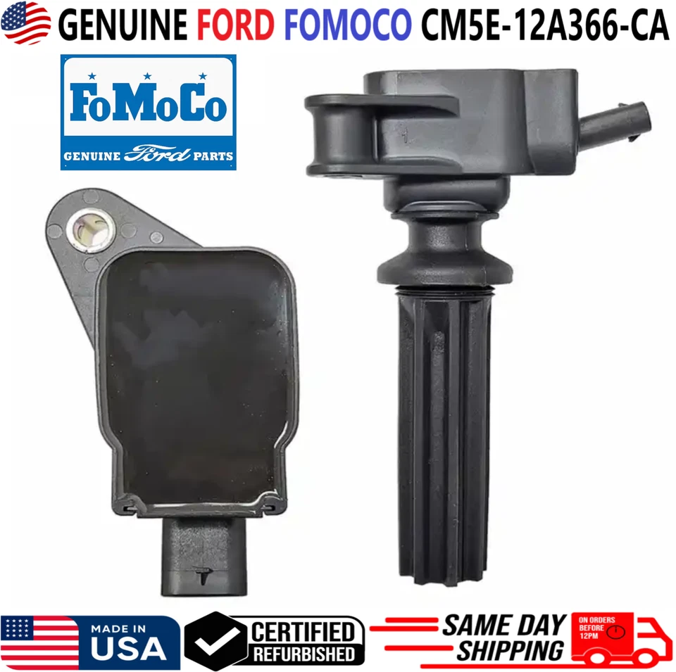 正品福特 FOMOCO 4 件套点火线圈适用于 2012 - 2017 年福特,CM5E-12A366-CA — 第 3/4 张图片