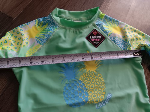 Laguna Girl's swim, rashguard UPF 50+ fitted lot of 2 shirts Small SZ NWT - Picture 16 of 22