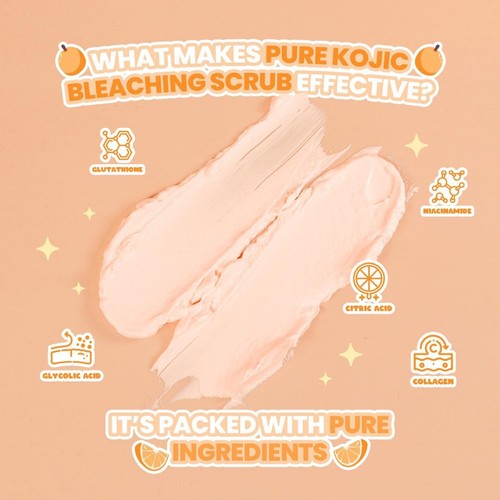 G21 Pure Kojic Bleaching Scrub - Milky Citrus 300g - Picture 3 of 4