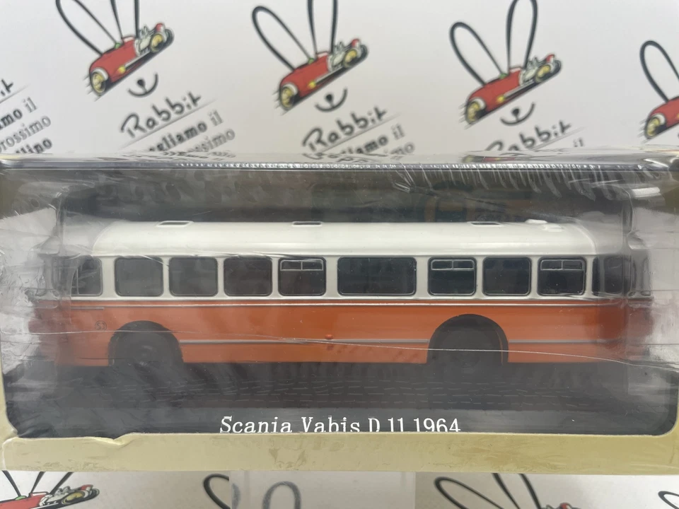 DIE CAST AUTOBUS " SCANIA VABIS D 11 - 1964 " 1/72 ATLAS - Immagine 2 di 2
