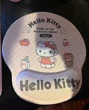 Hello Kitty Mouse Pad With Wrist Support