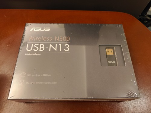 Brand New ASUS Wireless-N300 USB Adapter (USB-N13)