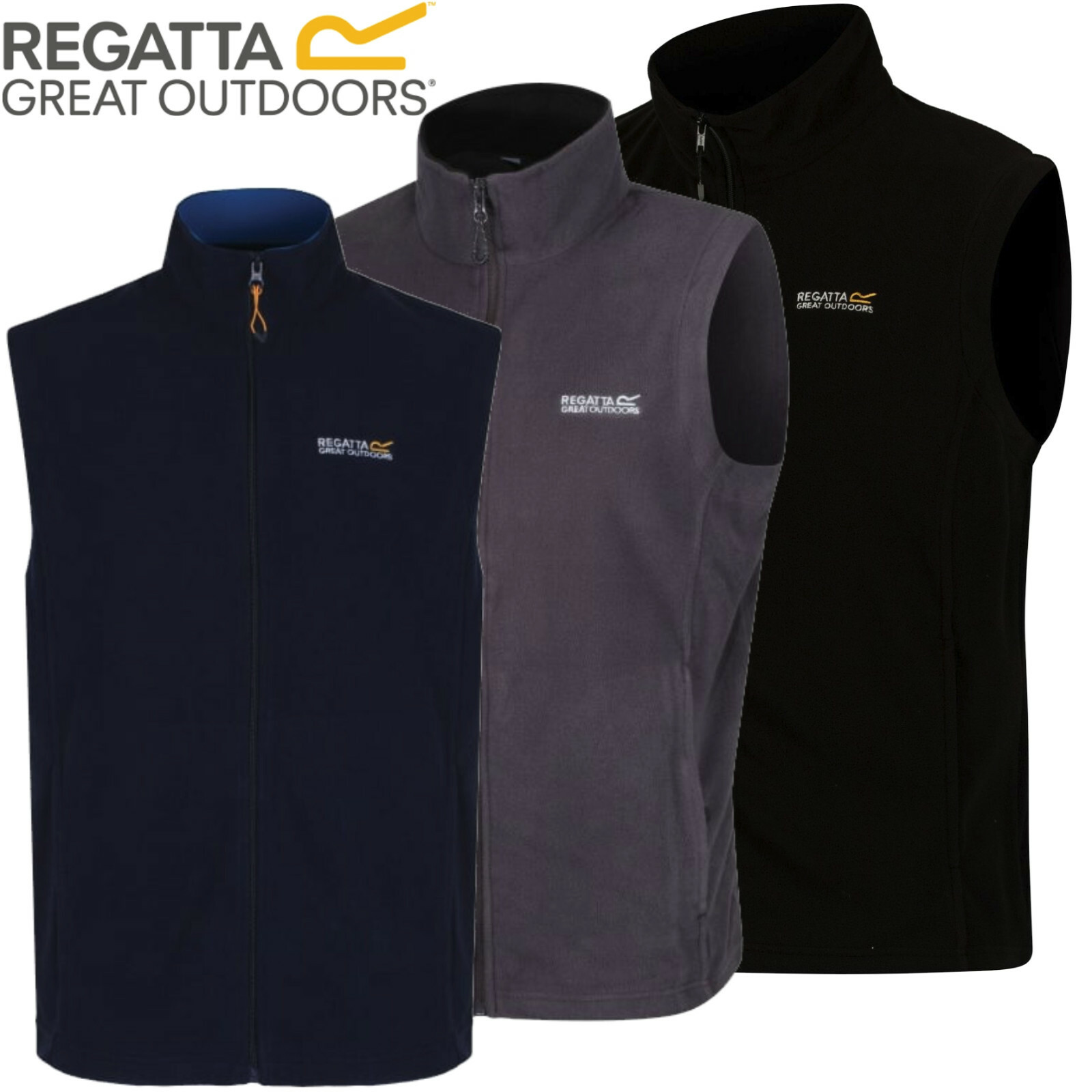 Regatta Tobias II - Gilet In Pile Leggero Da Uomo, Cachi Scuro, XL, Symmetry Anti-pilling, 100% Poliestere