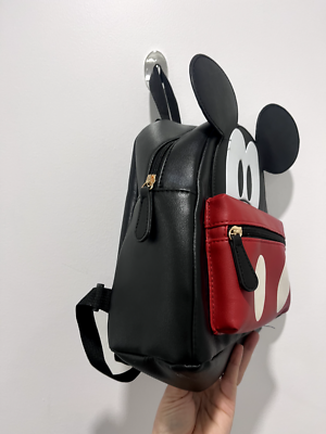 Bioworld Disney Mickey Mouse Mini Backpack Black/Red H10  display picture 2