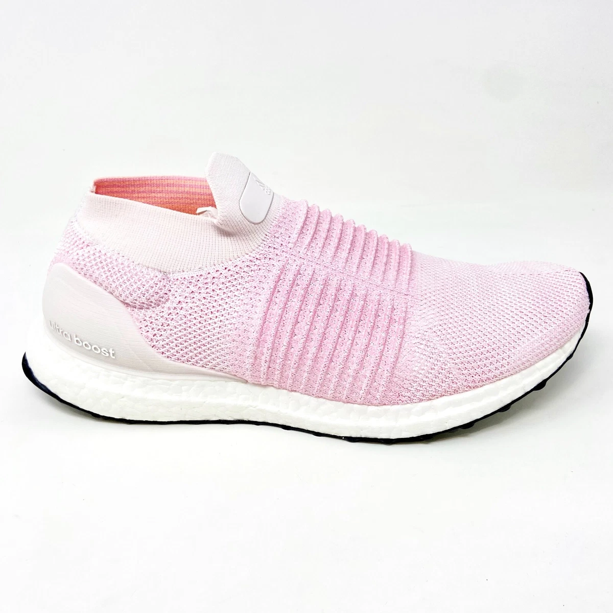 Adidas UltraBoost Laceless Pink Orchid Womens Size 9.5 Running Shoes B75856