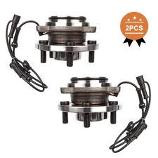 2 Front Wheel Hub Bearing For 1999-2004 Land Rover Discovery 4.0L 4.6L with ABS