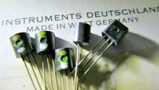 2N3707 Texas Instruments Germany GMBH NPN Small Signal Transistor Hi-Quality 6pc