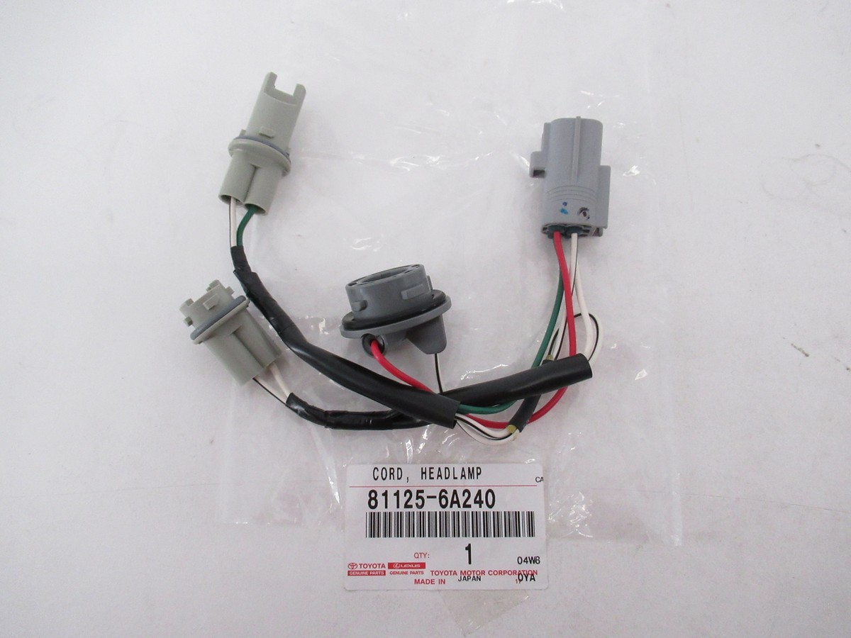 Genuine OEM Toyota Lexus 81125-6A240 Front Headlamp Wire