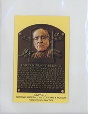 1981-96 National Baseball Hall of Fame and Museum Postcards Ed Barrow HOF 0m0