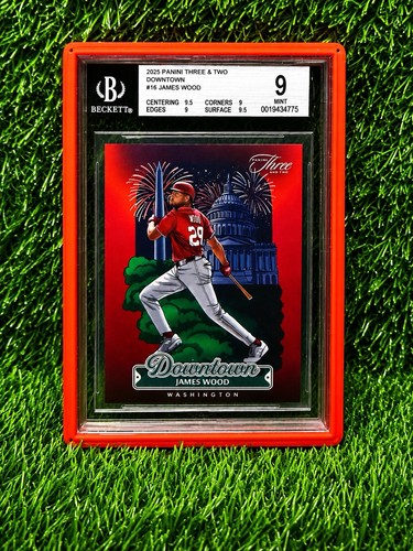James Wood #16 2025 Panini Three and Two Downtown card