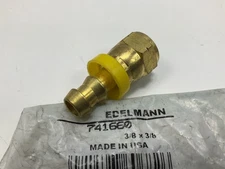 Edelmann 741660 Push-on Swivel Female Hose Fitting 3/8" SAE FL X 3/8" Hose