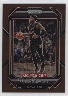 2022-23 Panini Prizm Monopoly Brown Prizm 13/249 Donovan Mitchell #18 1n1m