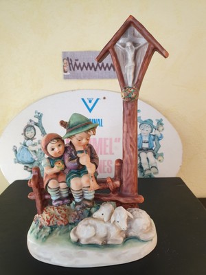 Original Hummel Figur Hum 28/II ''Abendlied, Marterl''Großfigur! TOP