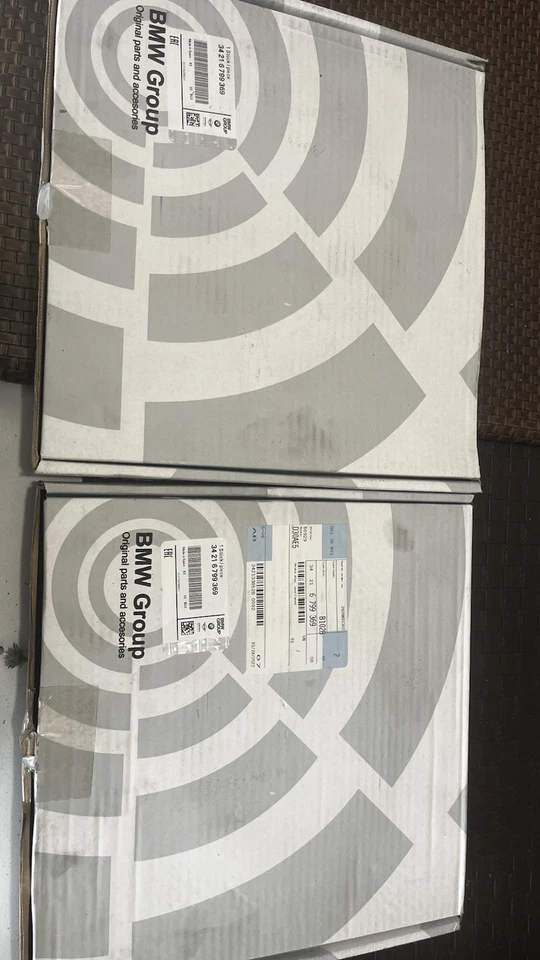 Rotores traseiros Mini Cooper peça original # 34 21 6799 369 - Imagem 2 de 2