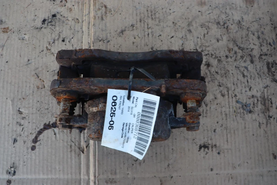 Pinza de freno delantera derecha del lado del pasajero Chevy Silverado 1500 2005-2019 OEM Foto 3 de 4