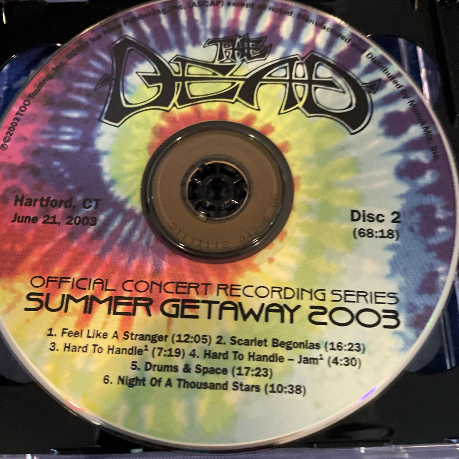 The Dead 06/21/2003 Hartford CT 3 CD | eBay