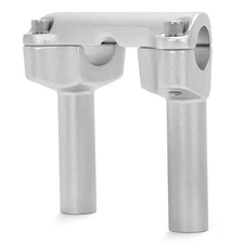 4" Handlebar Risers w/ Top Clamp For Harley Heritage Softail Sportster 1" Bar