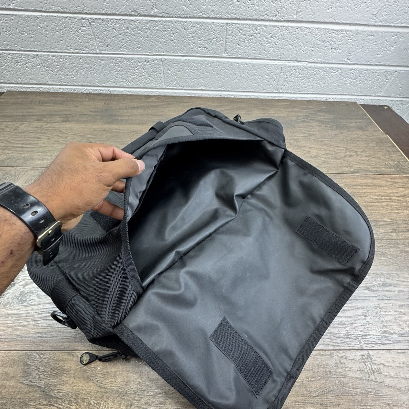 Timbuk2 x Dell Messenger Backpack Convertible 3 In 1 Black Canvas Laptop Bag