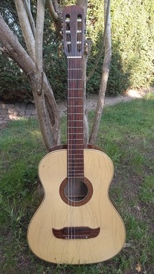 vintage Gitarre KLASSIKGITARRE WESTERN STYLE Nylon WESTERNGITARRE rare guitar