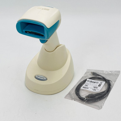 Honeywell Xenon 1902HHD-5 Wireless Barcode Scanner w/Charging Base & NEW Cable 