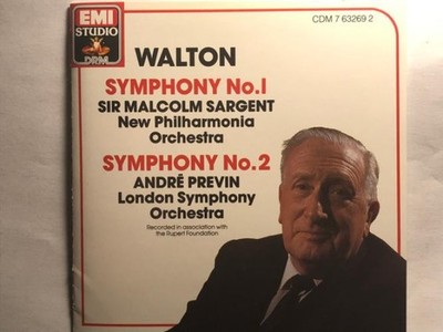 Sir William Walton, Sir Malcolm Sargent, New Philharmonia Orchestra, André Prev