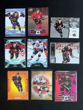 Tim Stutzle 9 Card NHL Ice Hockey Trading Card Lot Red Foil In Motion Phenoms