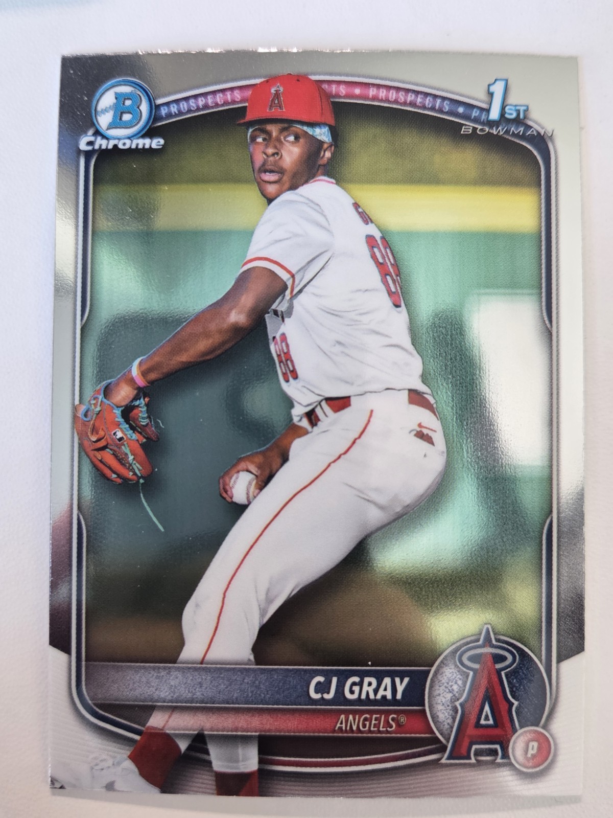 2025 Bowman Chrome 1st CJ Gray BDC-197 Angels