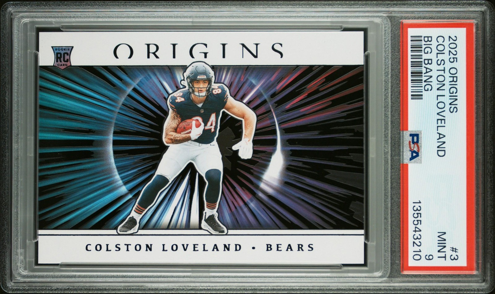 Colston Loveland Panini Origins Big Bang #3 Base